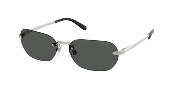 Das Bild zeigt die Ralph Sonnenbrille RL7089 900187 leicht seitlich.